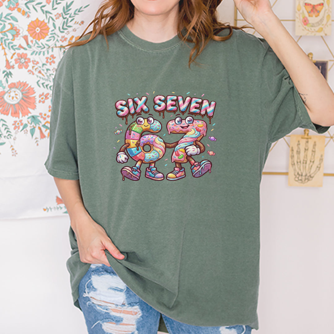 67 Candy Swirl Meme Vintage Soft Unisex T-shirt 