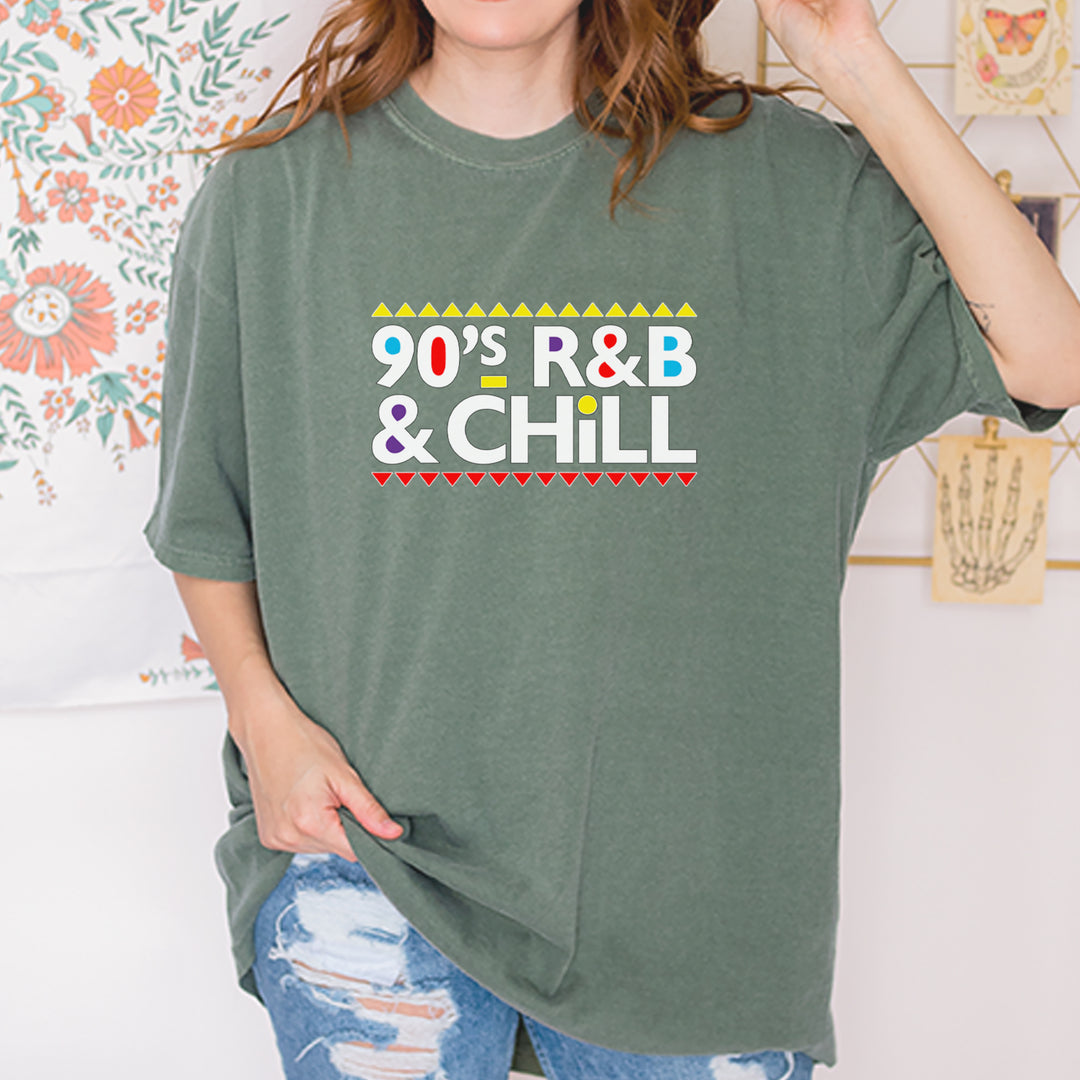 90s R&B and Chill Retro Throwback Vintage Soft Unisex T-shirt 