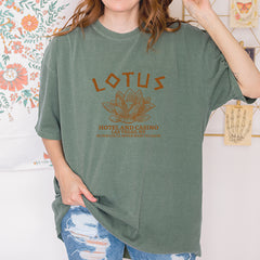 Lotus Hotel and Casino Vintage Soft Unisex T-shirt 