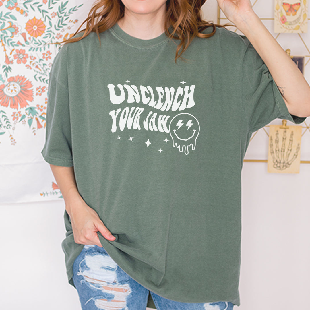 Unclench Your Jaw Festival Rave EDM Vintage Soft Unisex T-shirt
