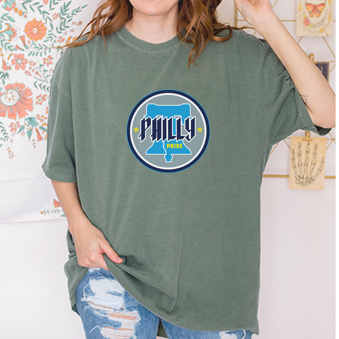 Philly Pride Liberty Bell Vintage Soft Unisex T-shirt 
