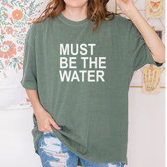 Must Be The Water Funny Racing Meme Vintage Soft Unisex T-shirt 