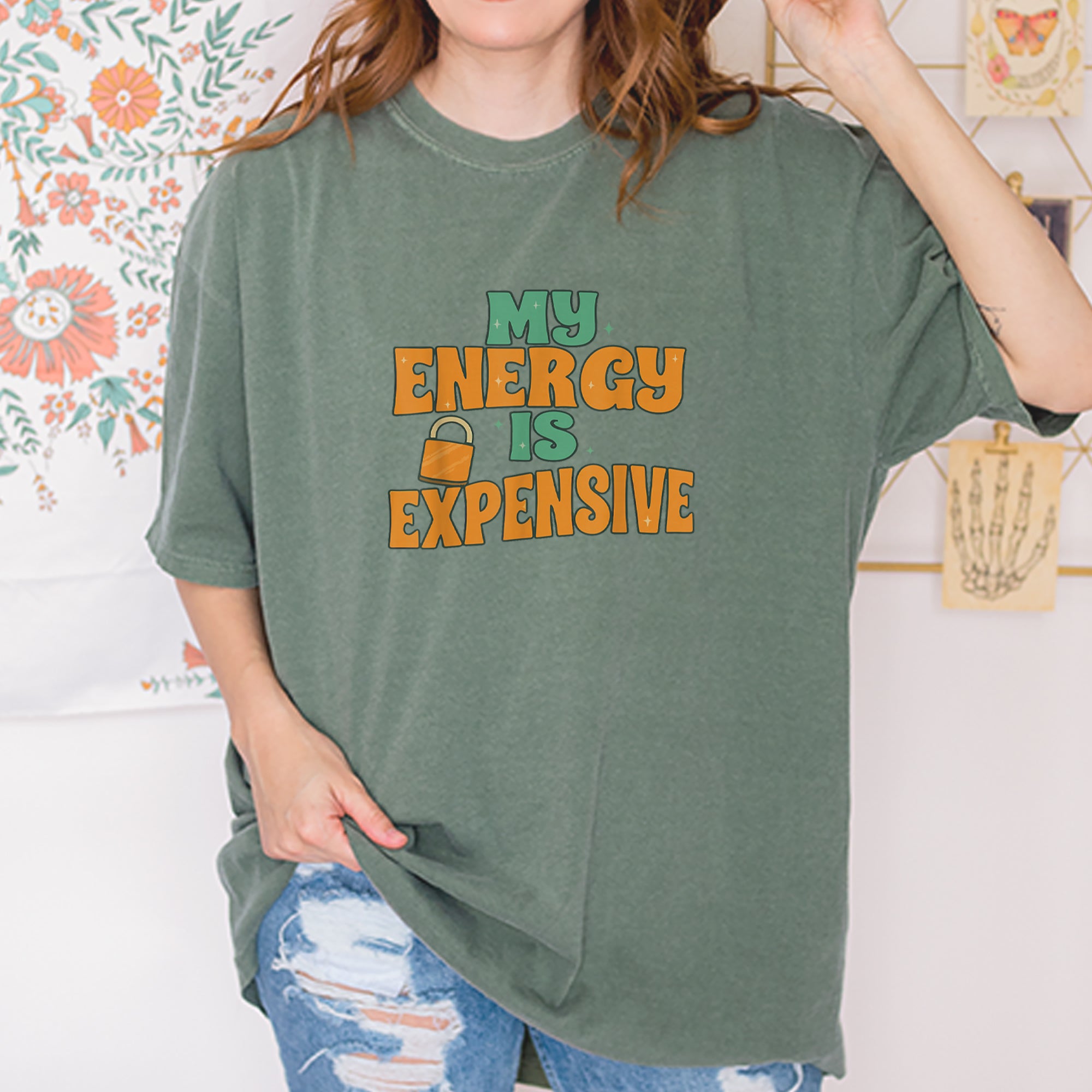 My Energy Is Expensive Self-Care Vintage Soft Unisex T-shirt 