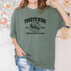 Fourth Wing Basgiath War College Vintage Soft Unisex T-shirt