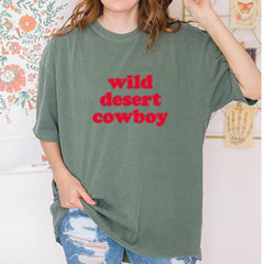 Wild Desert Cowboy Country Vintage Soft Unisex T-shirt 