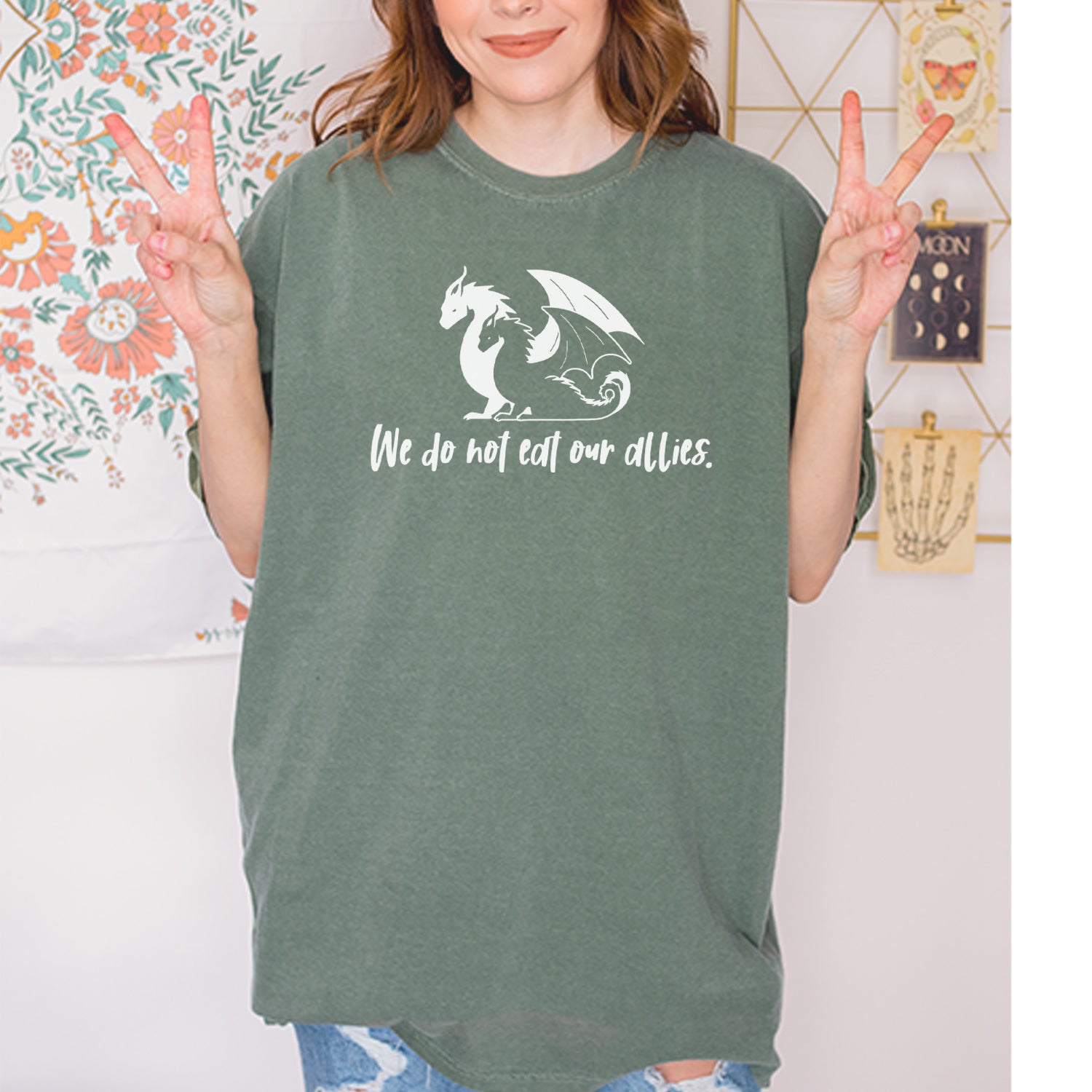 We Do Not Eat Our Allies Fourth Wing Basgiath Vintage Soft Unisex T-shirt 