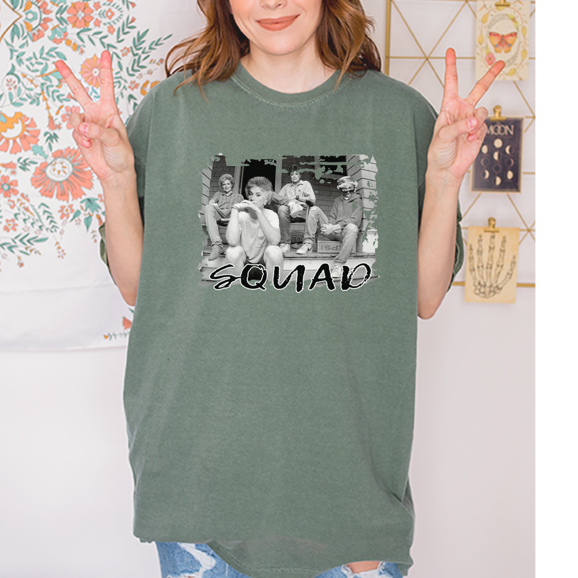 Squad Golden Girls Vintage Soft Unisex T-shirt 