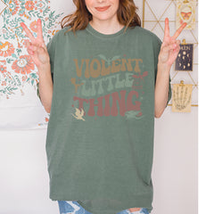 Violent Little Thing Dragon Vintage Soft Unisex T-shirt 