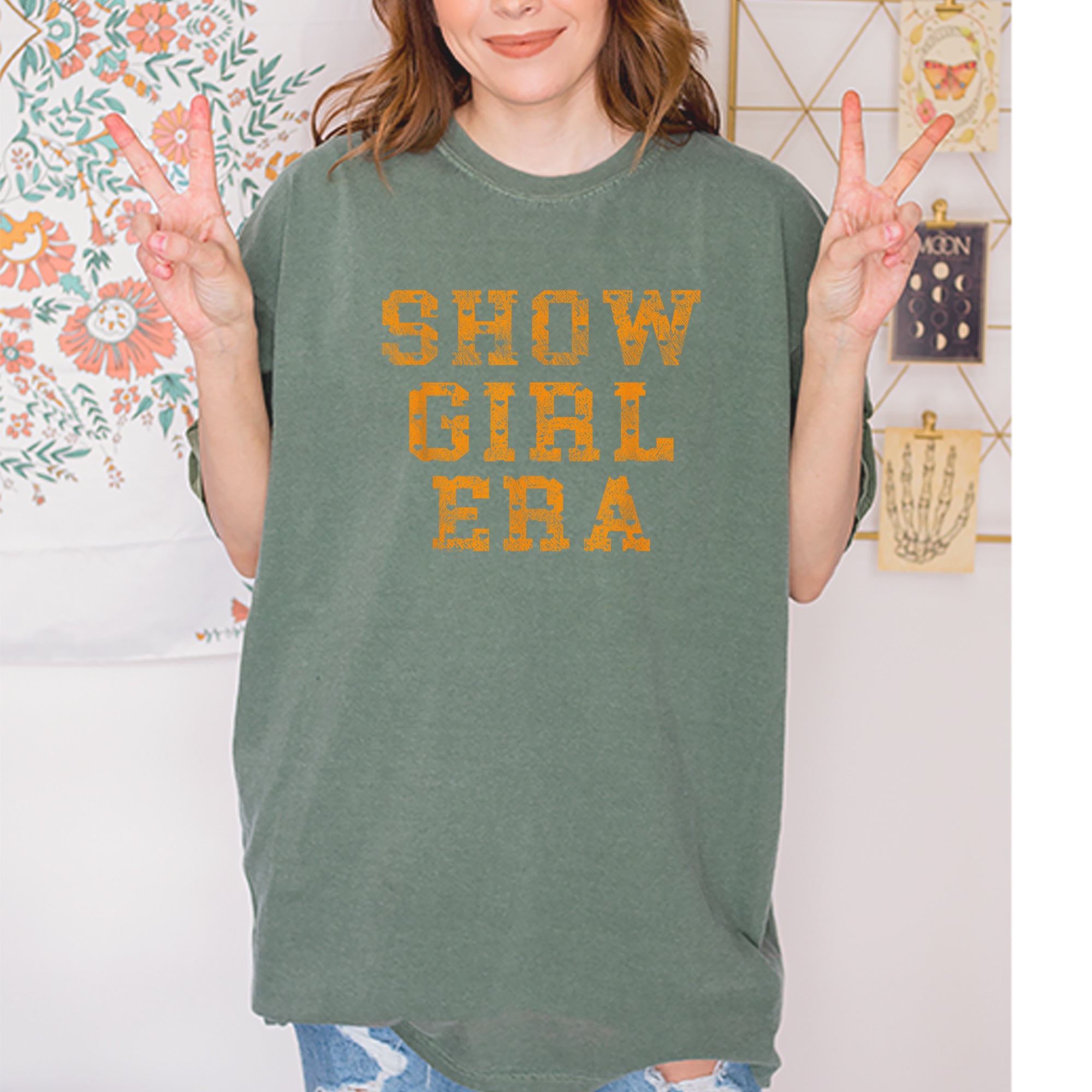 Vintage Showgirl Era Heart Vintage Soft Unisex T-shirt 