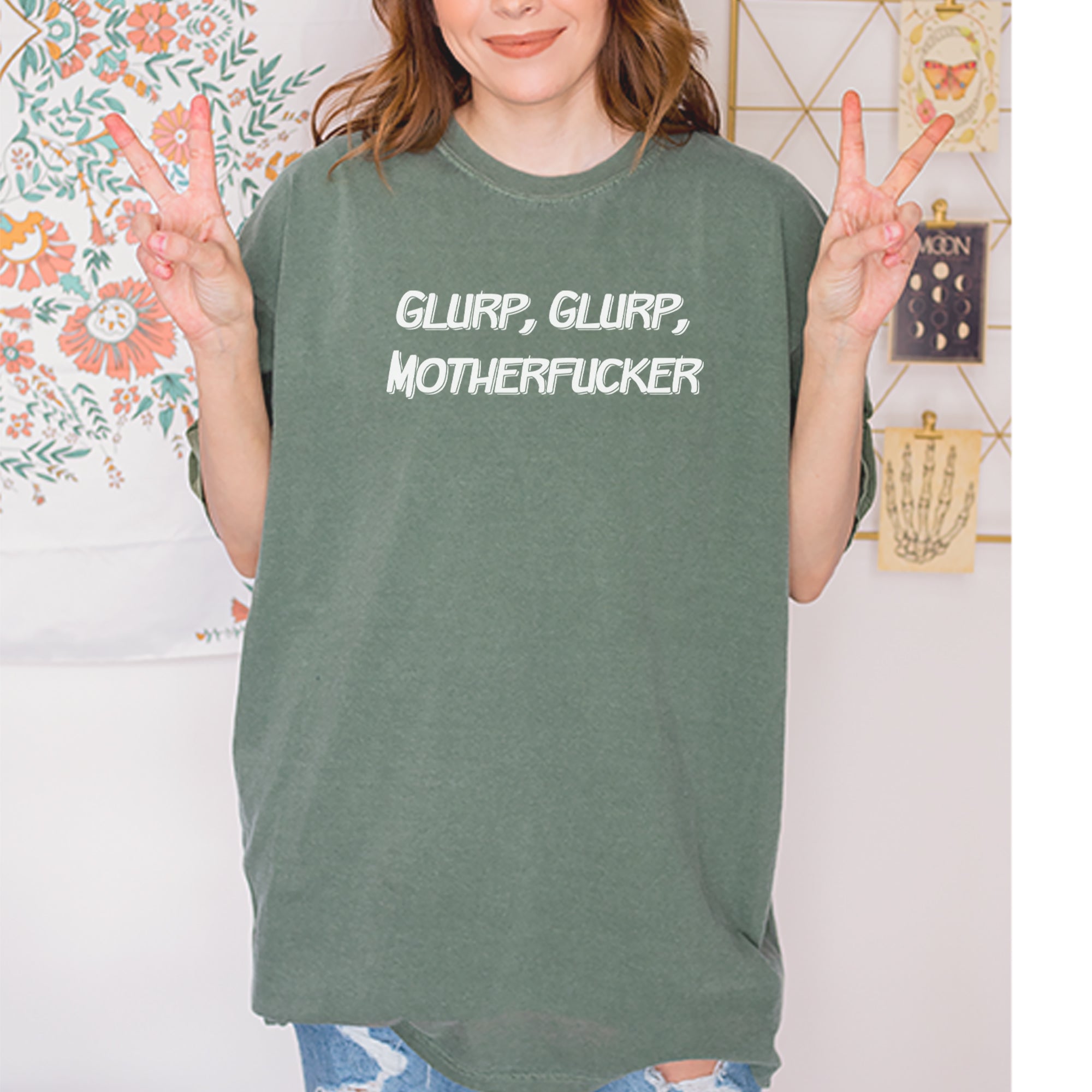 Glurp Glurp M-therf-cker Carl Vintage Soft Unisex T-shirt 