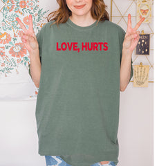 Love Hurts Vintage Soft Unisex T-shirt 