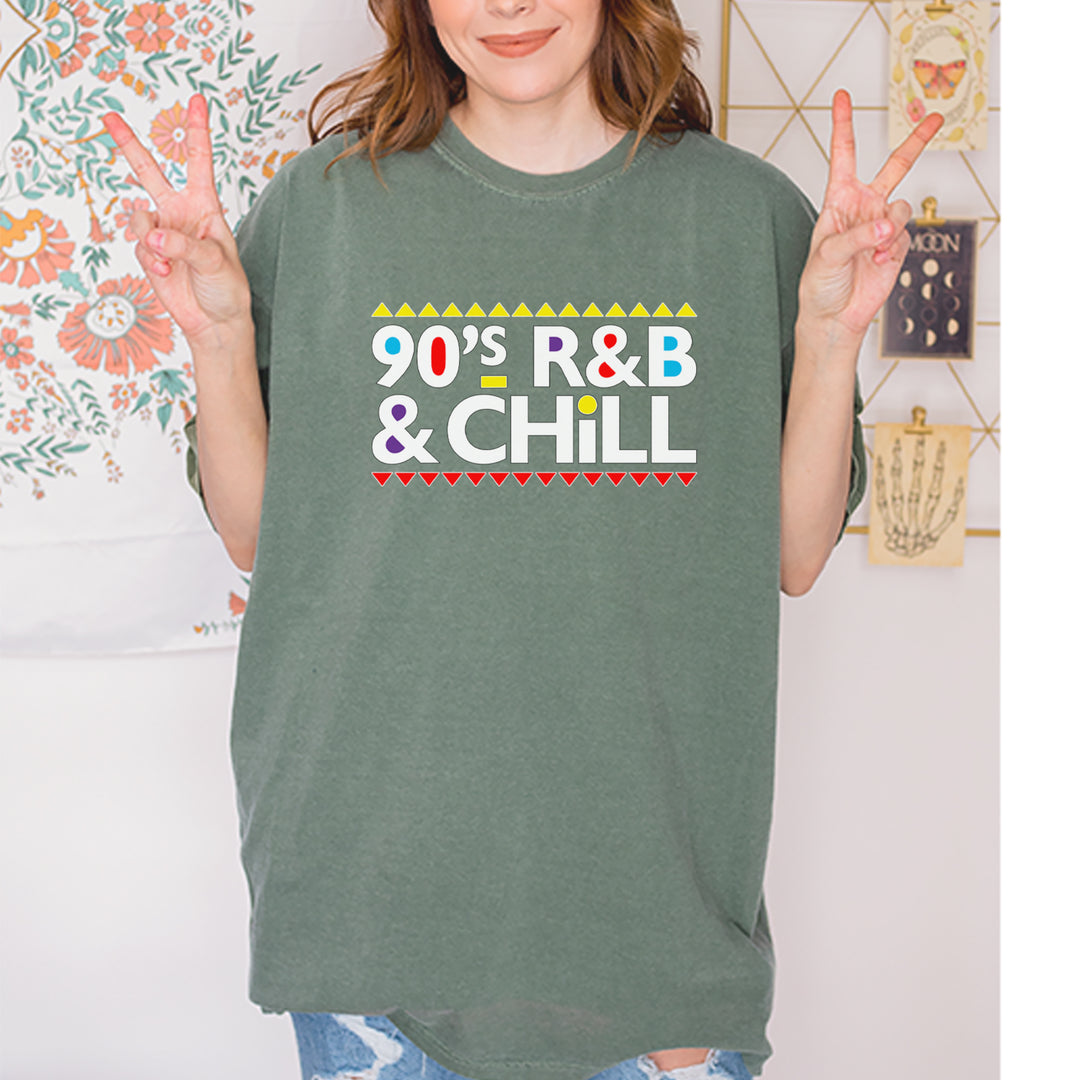 90s R&B and Chill Retro Throwback Vintage Soft Unisex T-shirt 