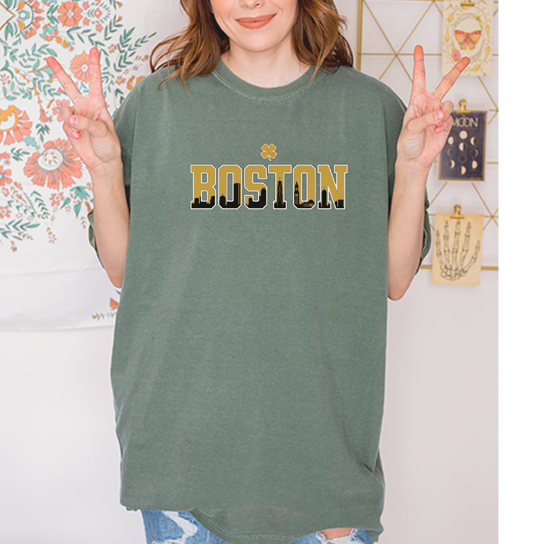 Boston City Pride Irish Vintage Soft Unisex T-shirt 