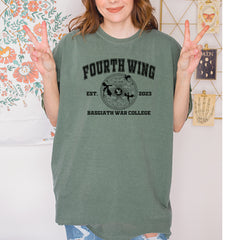 Fourth Wing Basgiath War College Vintage Soft Unisex T-shirt