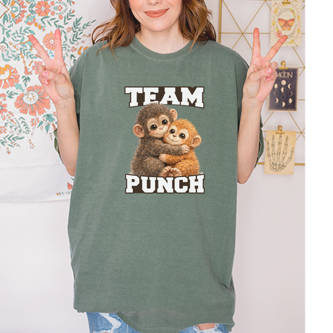 Team Punch Panchi-kun Monkey Vintage Soft Unisex T-shirt 