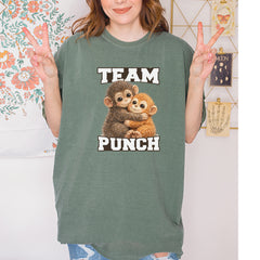 Team Punch Panchi-kun Monkey Vintage Soft Unisex T-shirt 