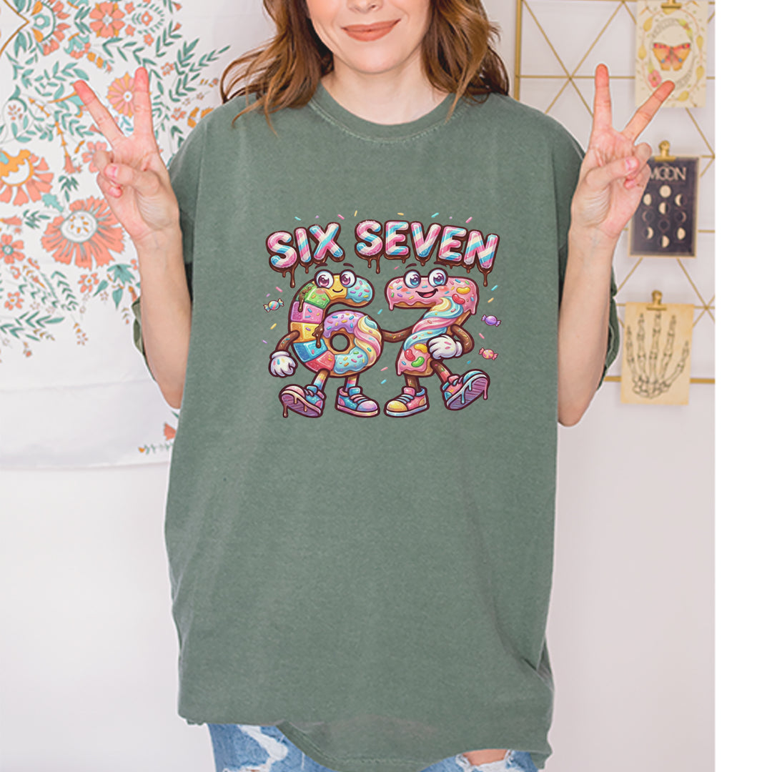 67 Candy Swirl Meme Vintage Soft Unisex T-shirt 