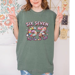 67 Candy Swirl Meme Vintage Soft Unisex T-shirt 