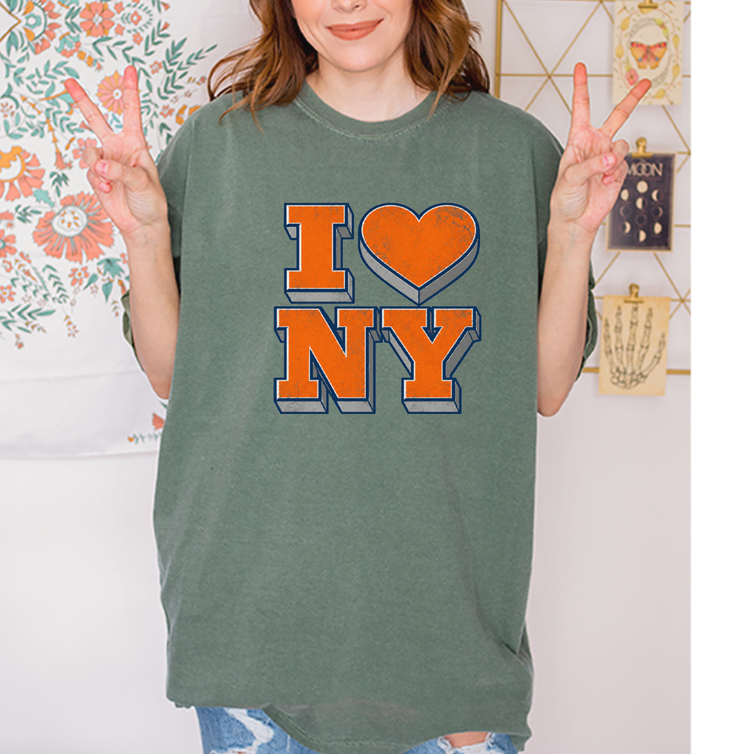New York City Pride Heart Vintage Soft Unisex T-shirt 