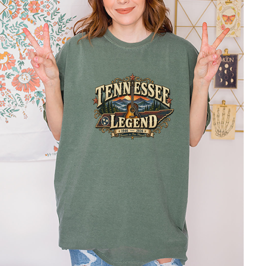 Tennessee Legend Country Music Dolly Vintage Soft Unisex T-shirt 