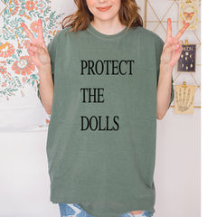 Protect The Dolls Equal Rights Vintage Soft Unisex T-shirt 