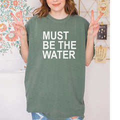 Must Be The Water Funny Racing Meme Vintage Soft Unisex T-shirt 