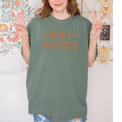 Most Wanted Cowboy Vintage Soft Unisex T-shirt 