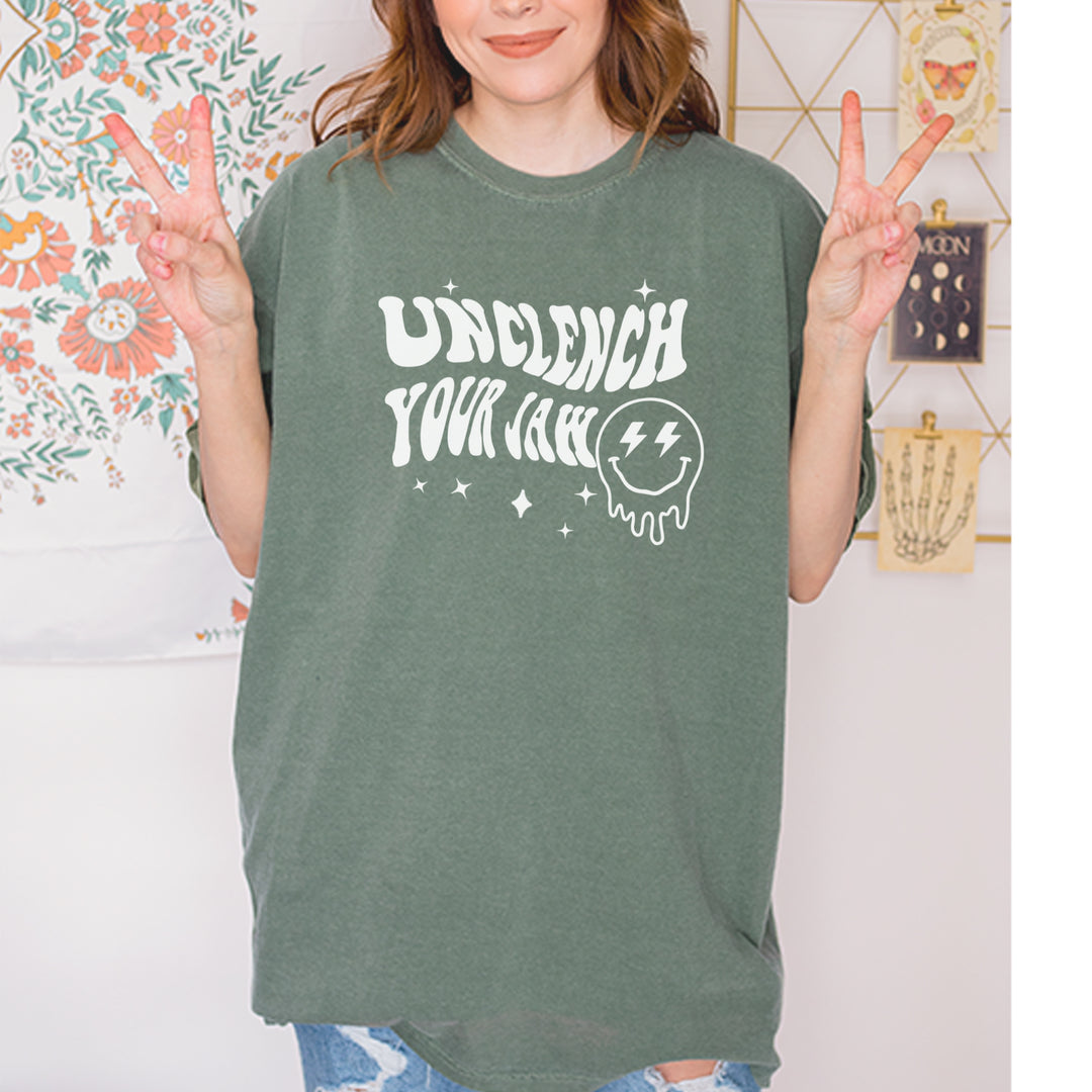 Unclench Your Jaw Festival Rave EDM Vintage Soft Unisex T-shirt