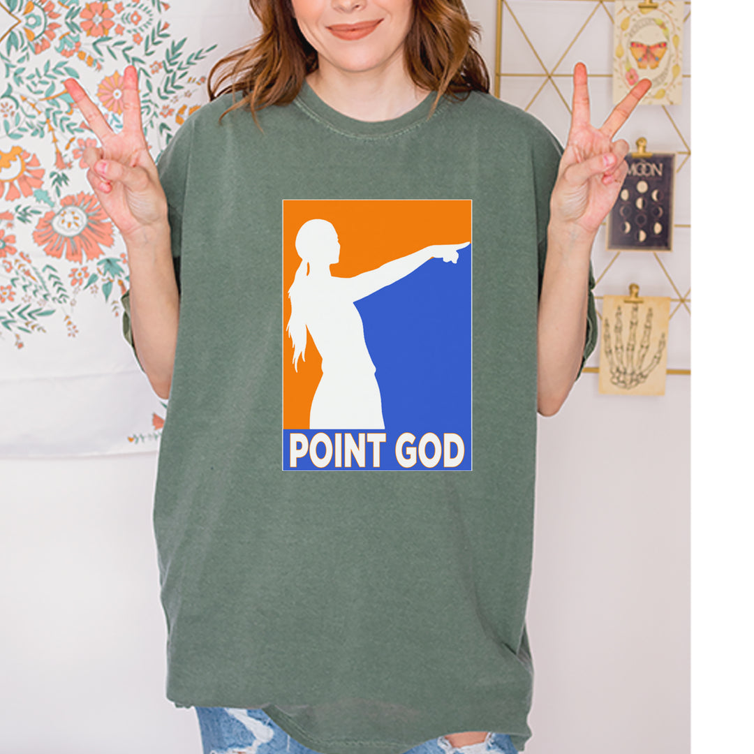 Point God Cunningham Basketball Pointing Meme  Vintage Soft Unisex T-shirt 