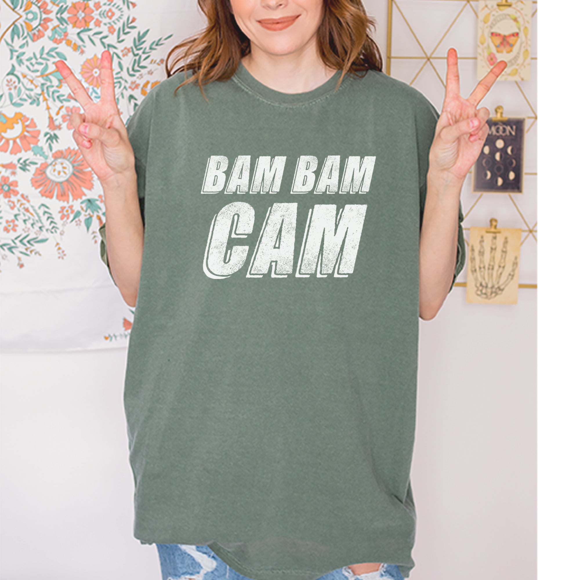 Bam Bam Cam Vintage Soft Unisex T-shirt 