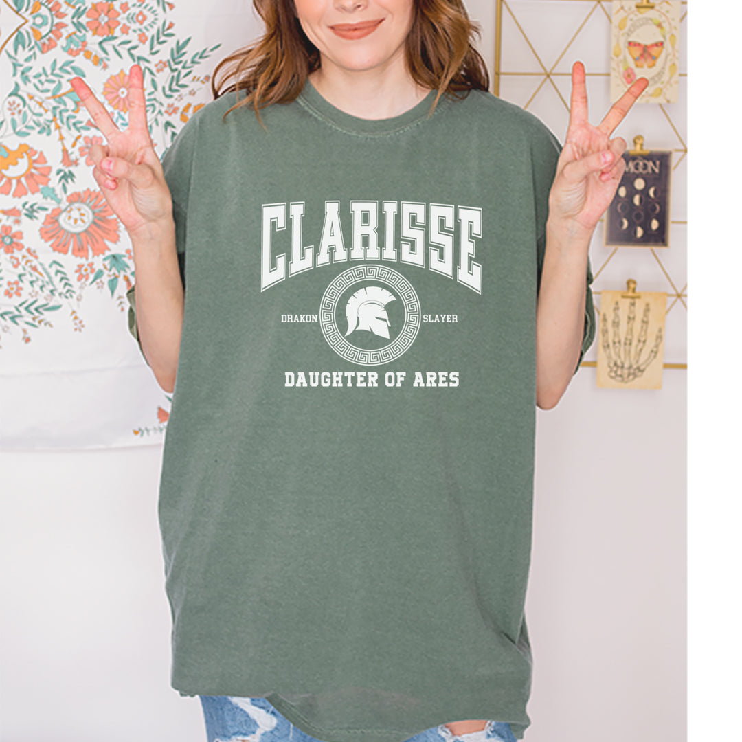 Clarisse Daughter of Ares Battle Ready Vintage Soft Unisex T-shirt 