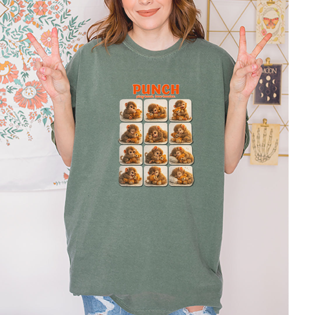 Punch Play Hard Love Harder Vintage Soft Unisex T-shirt 
