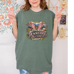 Forever Our Tennessee Butterfly Dolly Vintage Soft Unisex T-shirt 