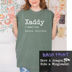 Xaddy Save A Dragon Ride A Wingleader Vintage Soft Unisex T-shirt 