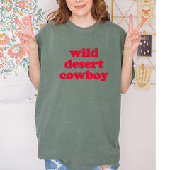 Wild Desert Cowboy Country Vintage Soft Unisex T-shirt 