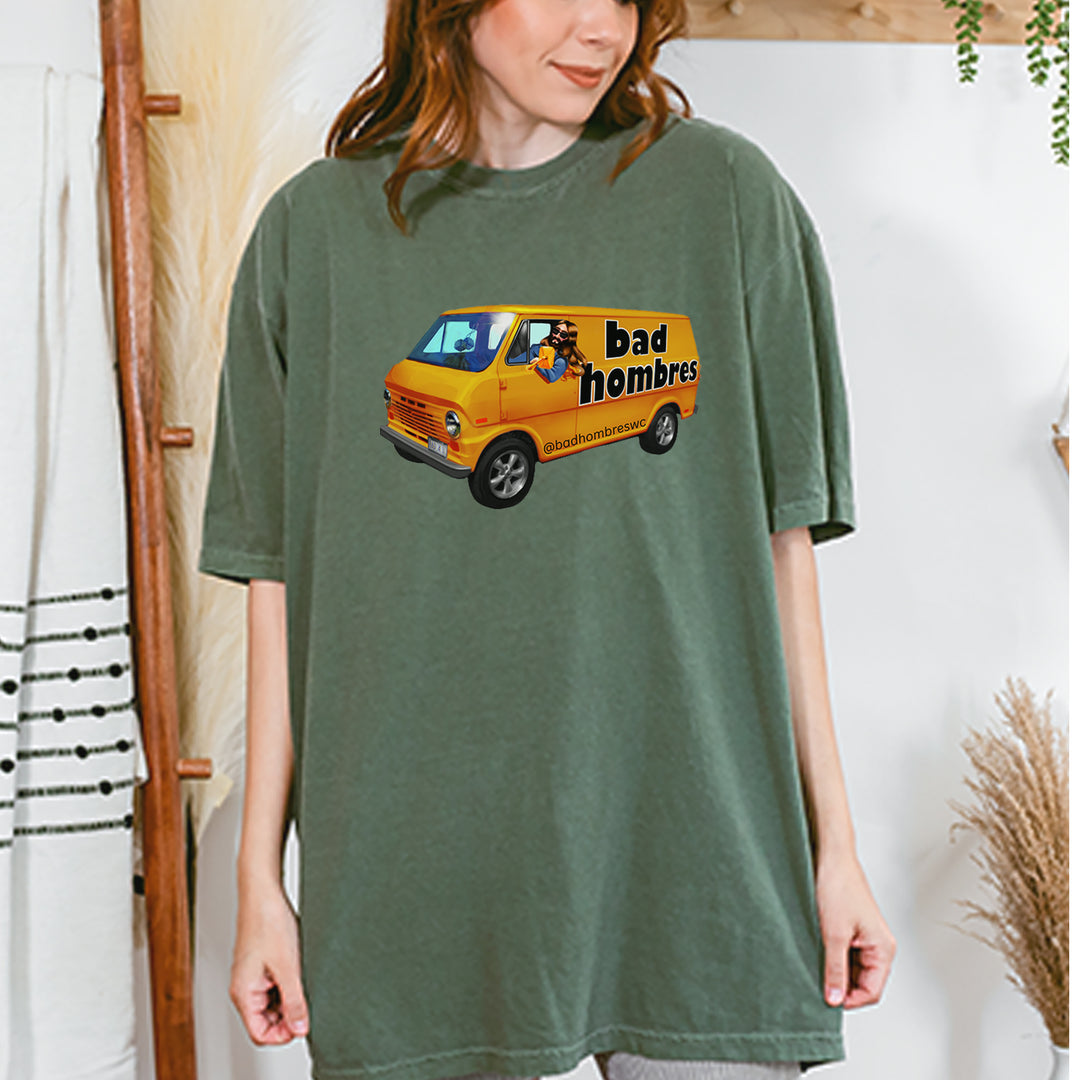 Bad Hombres Van West Chester Band Vintage Soft Unisex T-shirt 