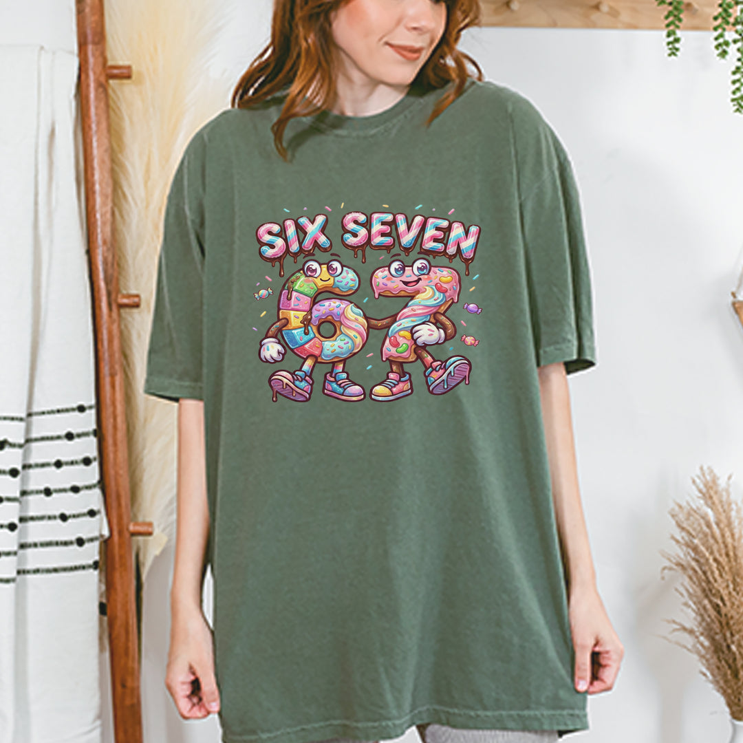 67 Candy Swirl Meme Vintage Soft Unisex T-shirt 