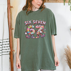 67 Candy Swirl Meme Vintage Soft Unisex T-shirt 