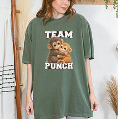 Team Punch Panchi-kun Monkey Vintage Soft Unisex T-shirt 
