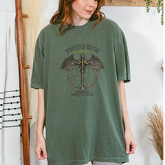 Fourth Wing Dragon Rider Vintage Basgiath War College Vintage Soft Unisex T-shirt 