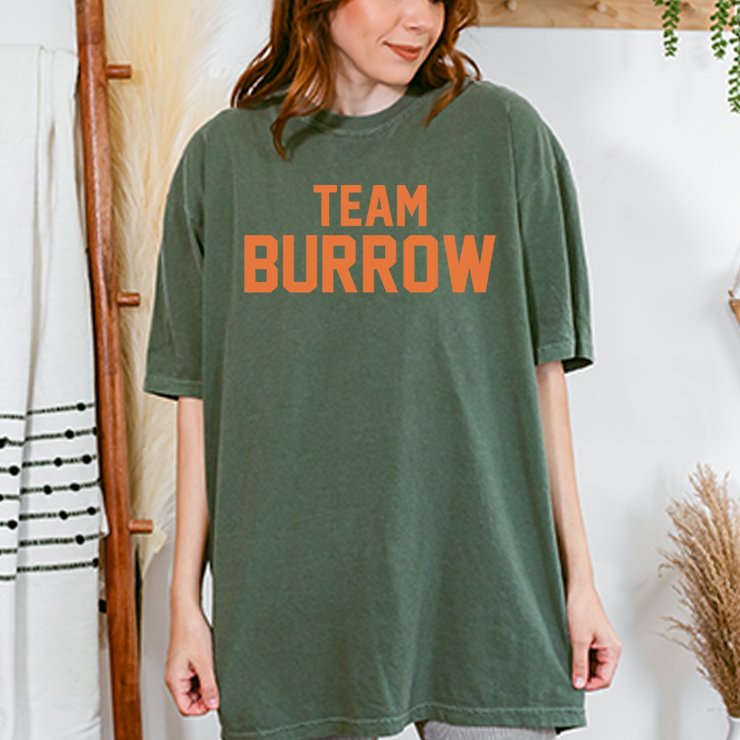 Team Burrow Cincinnati Vintage Soft Unisex T-shirt 