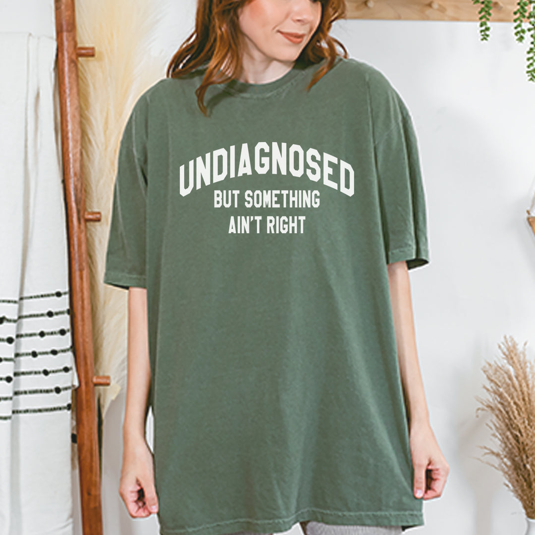 Undiagnosed But Something Ain't Right Vintage Soft Unisex T-shirt 