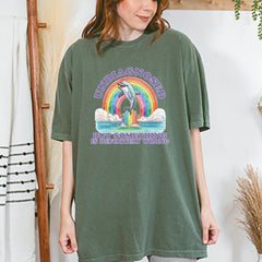 Undiagnosed But Something Is Definitely Wrong Vintage Soft Unisex T-shirt 