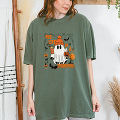 Life of a Showghoul Halloween Showgirl Vibes Vintage Soft Unisex T-shirt 