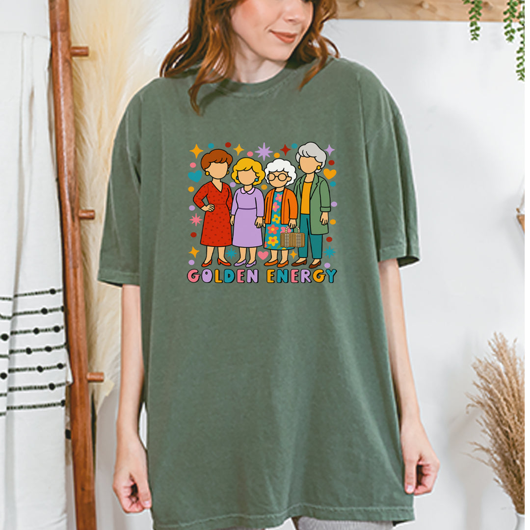 Golden Forever Golden Girls Vintage Soft Unisex T-shirt 