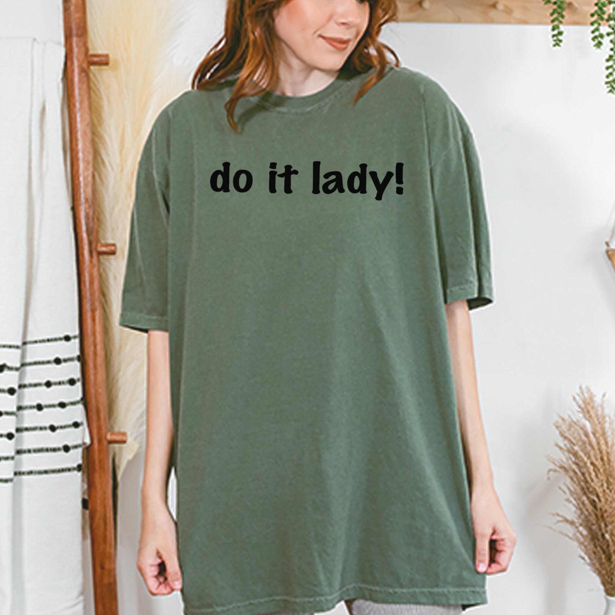 Do It Lady Viral Meme Vintage Soft Unisex T-shirt 