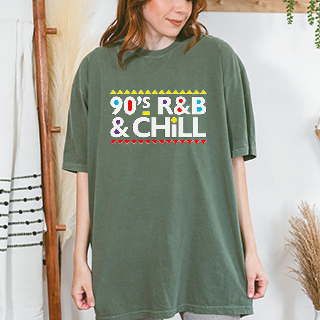90s R&B and Chill Retro Throwback Vintage Soft Unisex T-shirt 