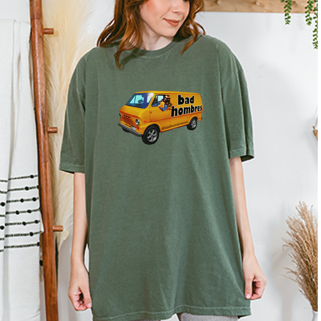 Bad Hombres Van West Chester Band Vintage Soft Unisex T-shirt 