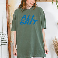 All Grit Detroit Football Vintage Soft Unisex T-shirt 