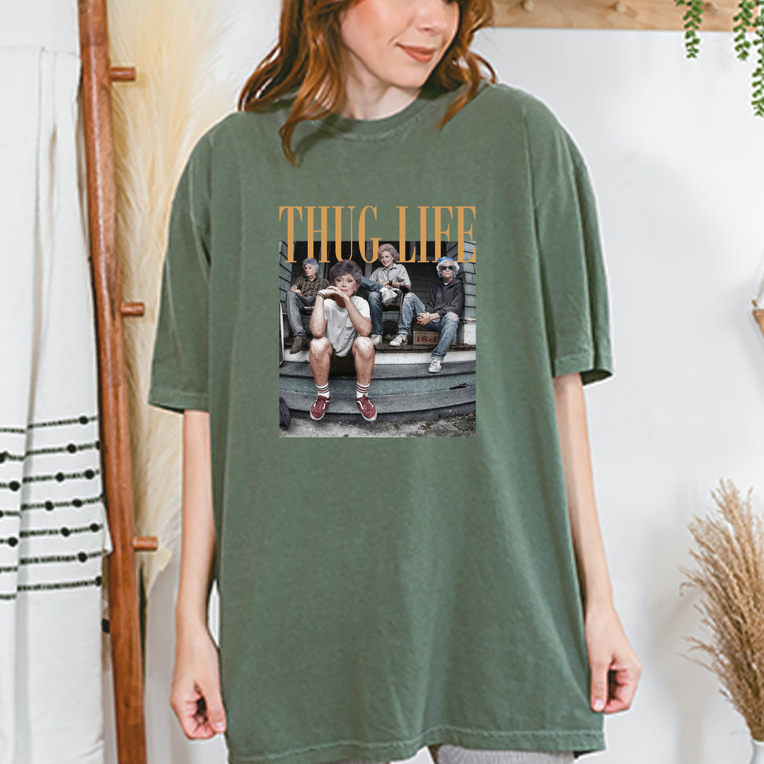Golden Girls Thug Life Street Vintage Soft Unisex T-shirt 